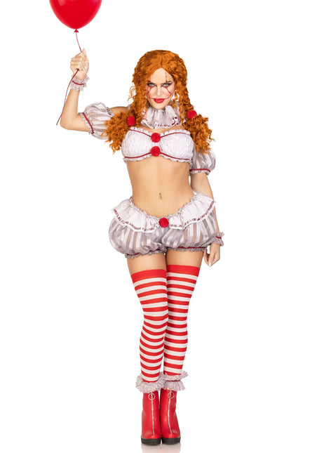 Costume Halloween Donna Clown Gamba Avenue