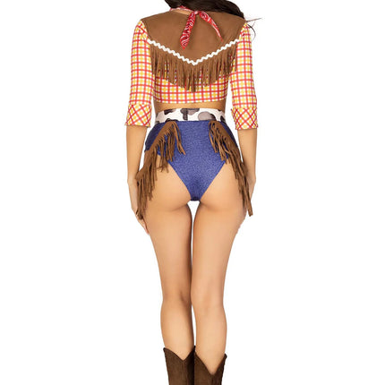 Costume da cowboy da donna Leg Avenue