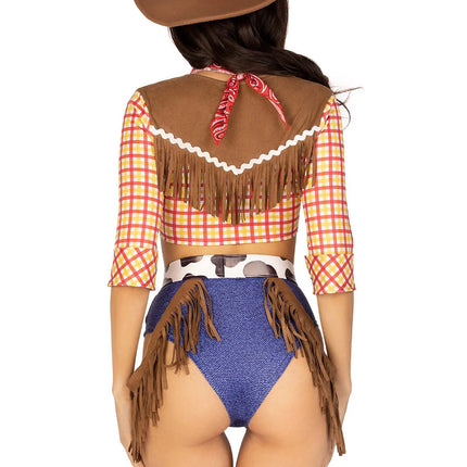 Costume da cowboy da donna Leg Avenue