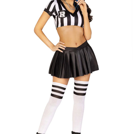 Costume da arbitro donna Leg Avenue