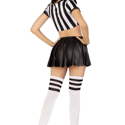 Costume da arbitro donna Leg Avenue