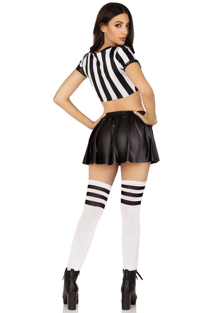 Costume da arbitro donna Leg Avenue