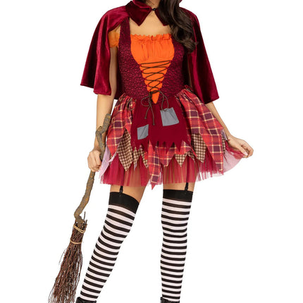 Costume da strega da donna Mary Hocus Pocus Leg Avenue