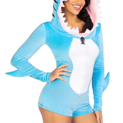 Costume da squalo donna Body Avenue