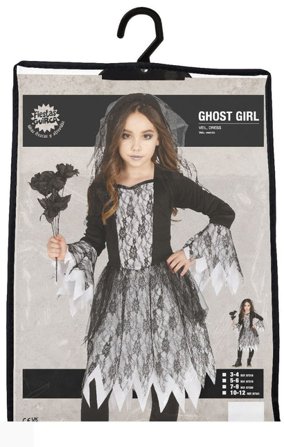 Costume di Halloween da fantasma per bambina