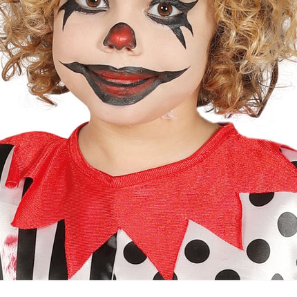 Costume da clown di Halloween per bambino