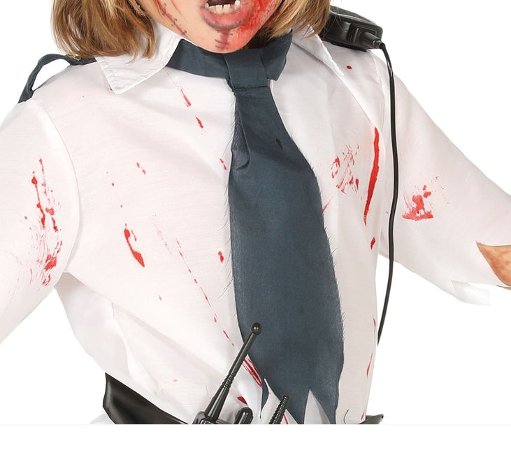 Costume da zombie della polizia per ragazzo