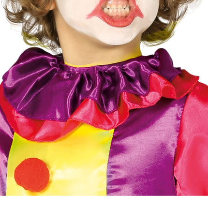 Costume da clown di Halloween per bambino