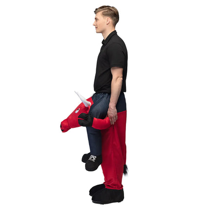 Costume rosso Bull Carry Me