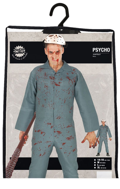 Costume Halloween da Psycho Tuta da uomo