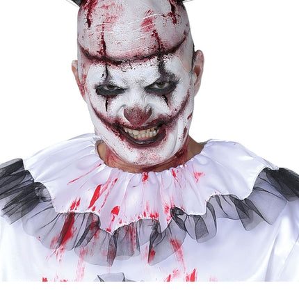 Costume di Halloween da clown assassino Uomo Sangue