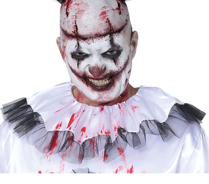 Costume di Halloween da clown assassino Uomo Sangue