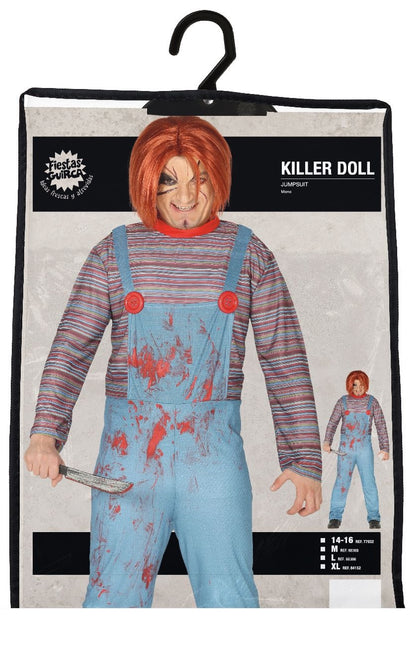 Costume di Halloween da Chucky per uomo