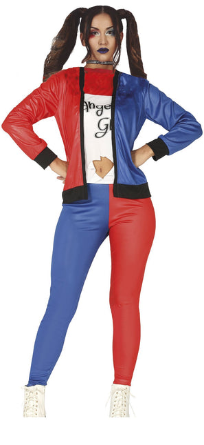 Costume di Halloween da Harley Quinn per bambina