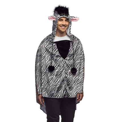 Poncho Zebra Uno <tc>Dimensioni</tc>