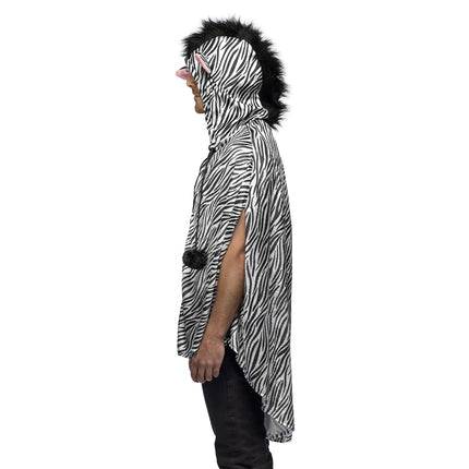 Poncho Zebra Uno <tc>Dimensioni</tc>