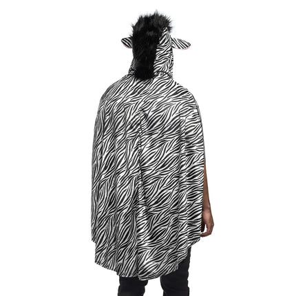 Poncho Zebra Uno <tc>Dimensioni</tc>