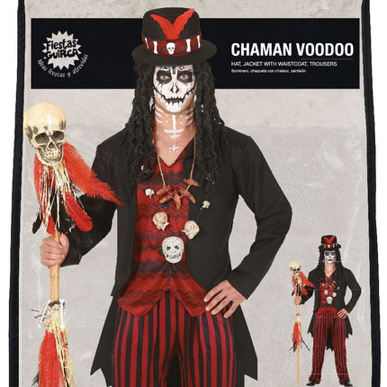 Costume Voodoo Halloween Uomo