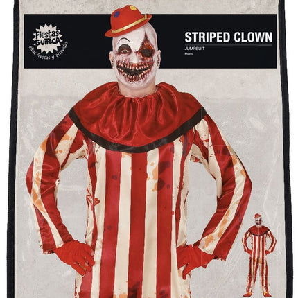 Costume di Halloween da clown assassino per uomo