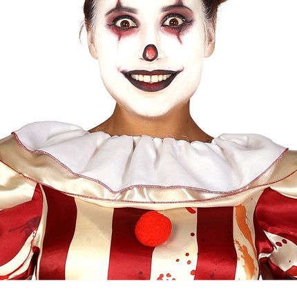 Costume da clown per Halloween da donna