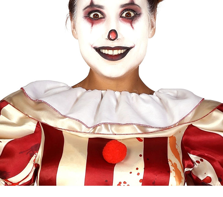 Costume da clown per Halloween da donna