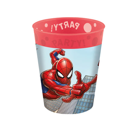 Tazze Spiderman riutilizzabili da 250 ml 4 pezzi