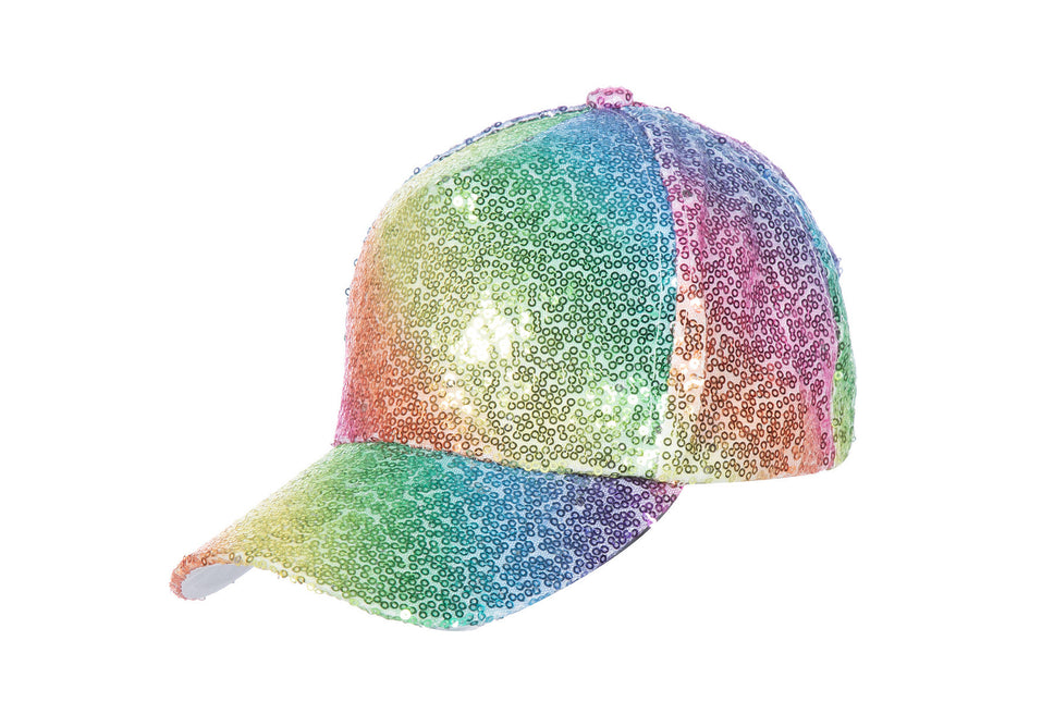 Cappello da baseball arcobaleno