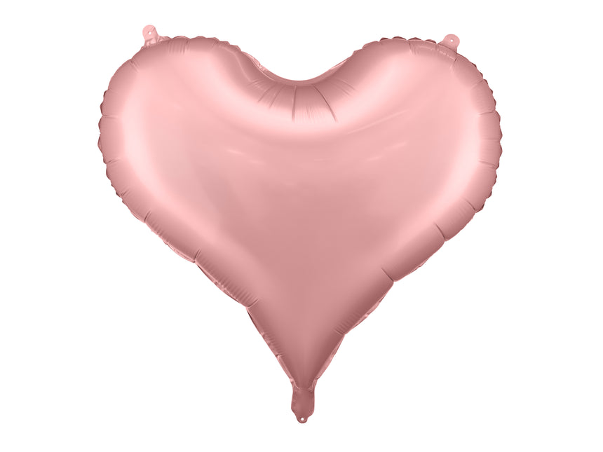 Palloncino in foil Cuore, 75x64,5 cm, rosa chiaro