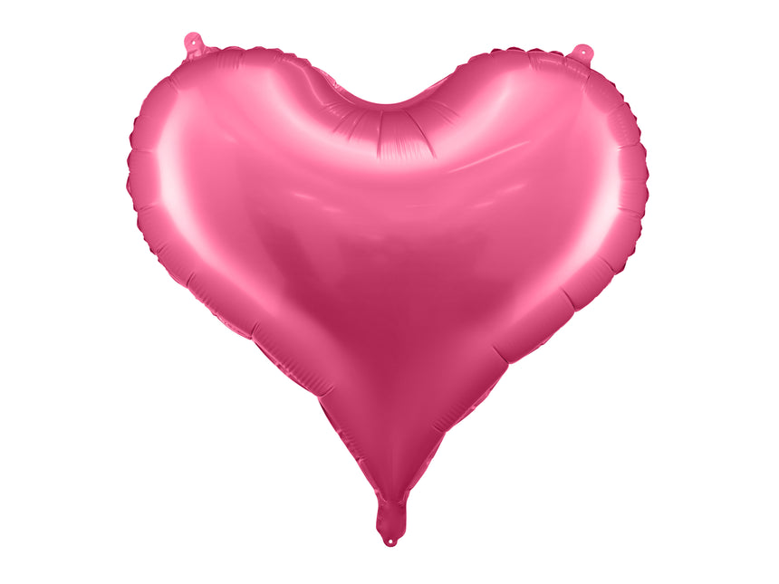 Palloncino in foil Cuore, 75x64.5 cm, rosa