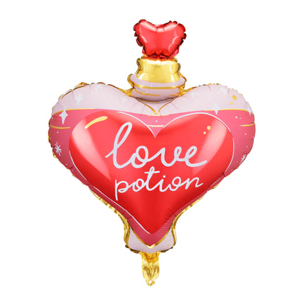 Palloncino in foil Pozione d'amore, 54x66 cm, misto