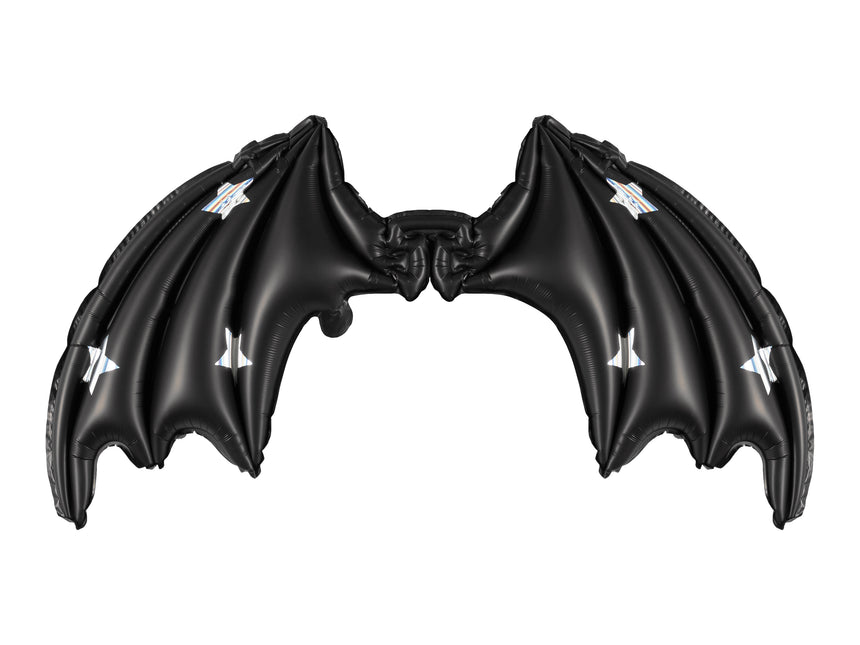 Palloncino ad elio Halloween Pipistrello Nero Vuoto 85cm