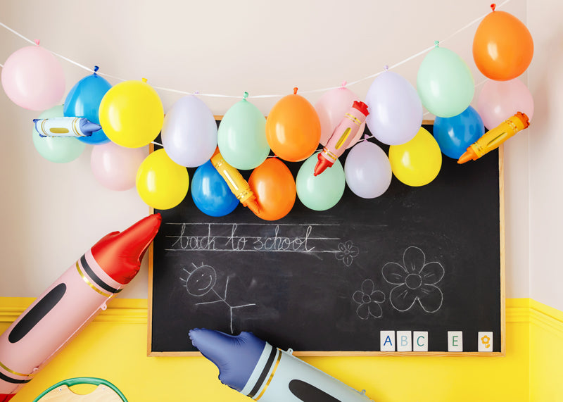 Palloncini elio colorati a matita vuoti da 30 cm 3 pezzi