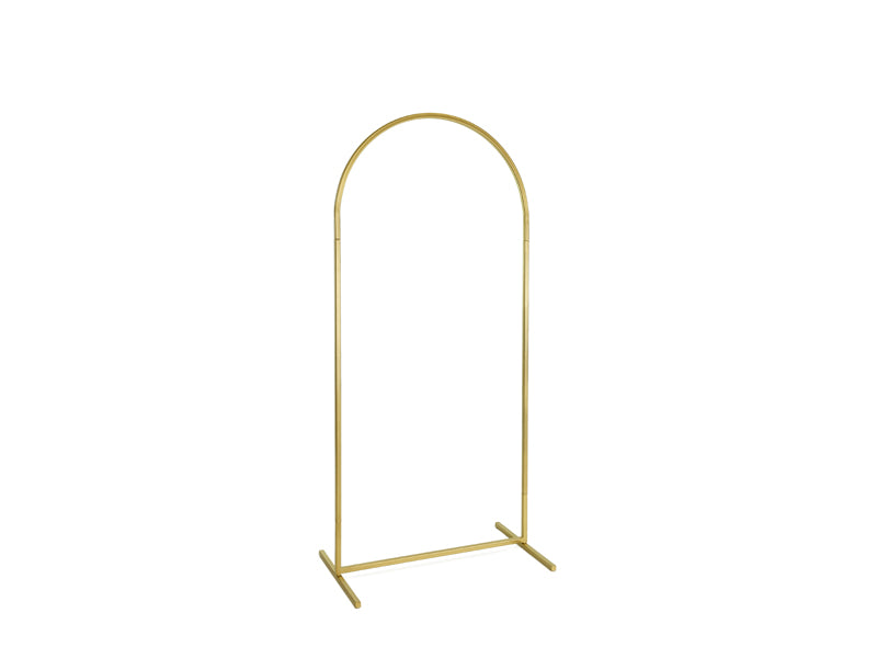 Cavalletto per fondale, arco midi, oro, 80X180 cm (1 pz / 1 pz.)