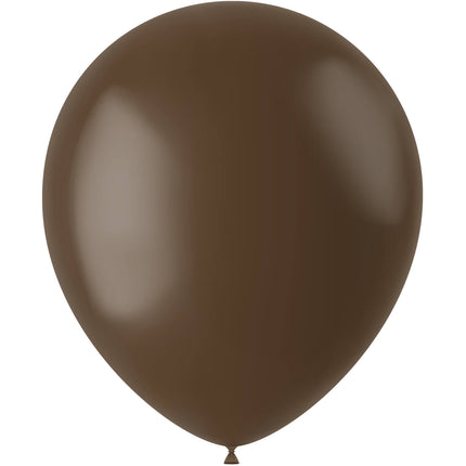 Palloncini marrone cioccolato 10pz