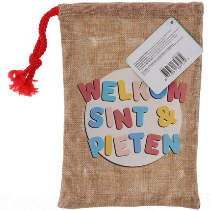 Borsa di benvenuto Welcome Saint e Pieten Jute