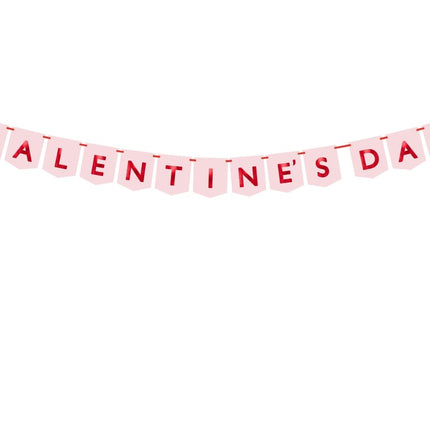 Banner Valentines Day, 150x13 cm, mix - Partywinkel - 5904555012042