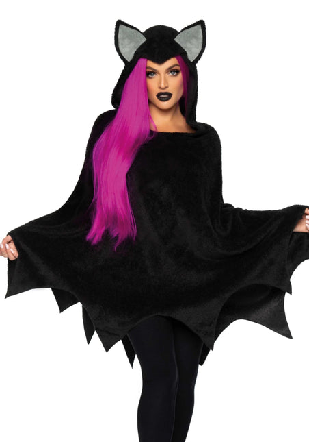 Batgirl Poncho Dames Leg Avenue - Partywinkel - 714718551029