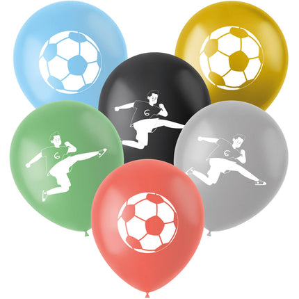 Palloncini in lattice - Fantastic Football - 33 cm - 6 pezzi