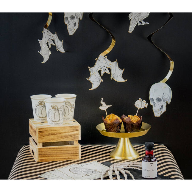 Decorazione appesa di Halloween Curiosità inquietanti 60 cm 6 pezzi