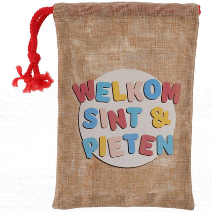 Borsa di benvenuto Welcome Saint e Pieten Jute