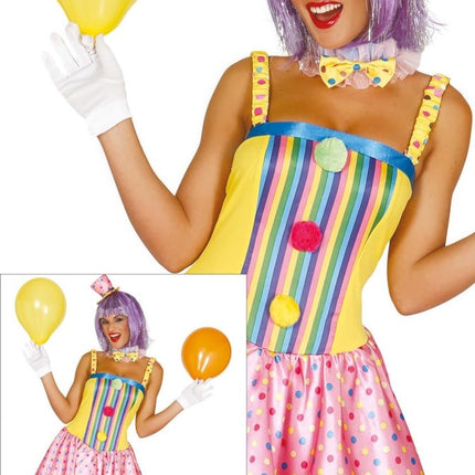 Clown Kostuum Dames - Partywinkel - 8434077849149