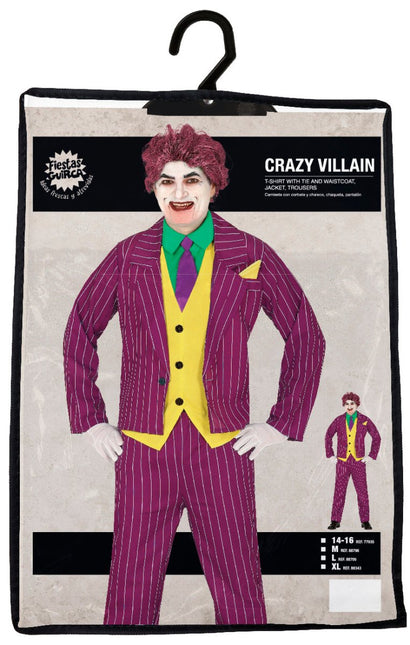 Crazy villain - Partywinkel - 8434077779354