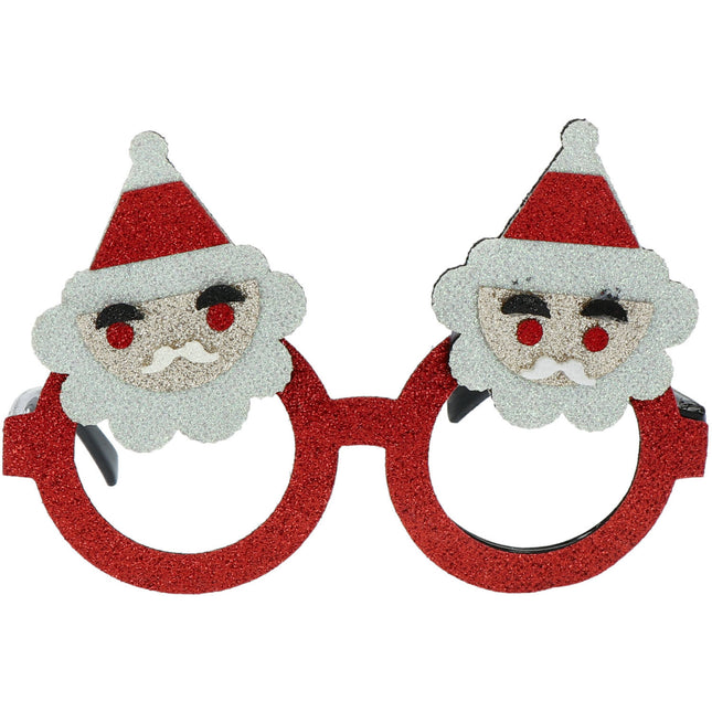 Bicchieri albero di Natale e Babbo Natale 2 pezzi