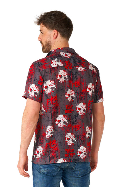 Venerdì 13 - Camicia a maniche corte da uomo OppoSuits