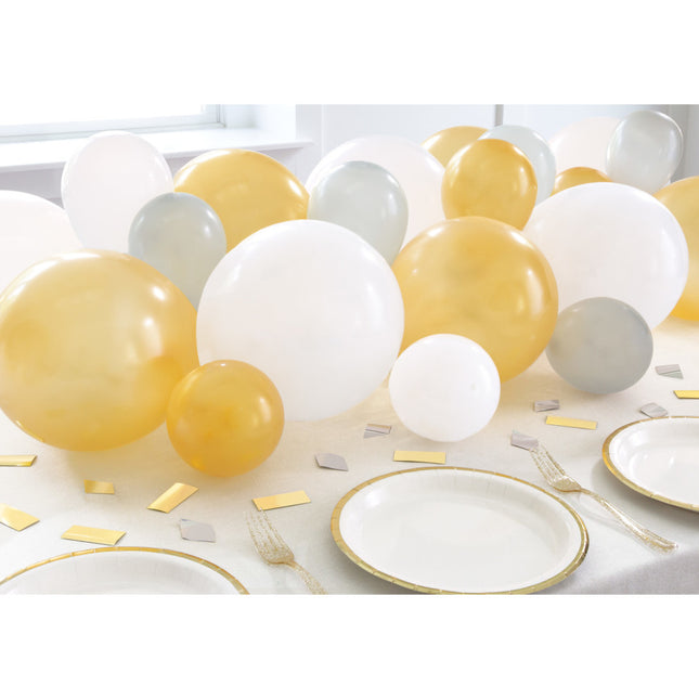 Decorazione da tavolo Palloncini con coriandoli