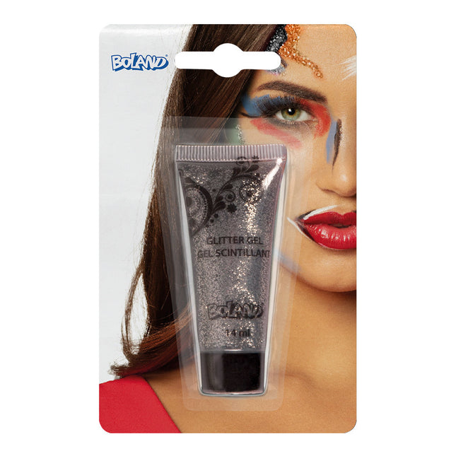 Gel glitterato argento 14ml