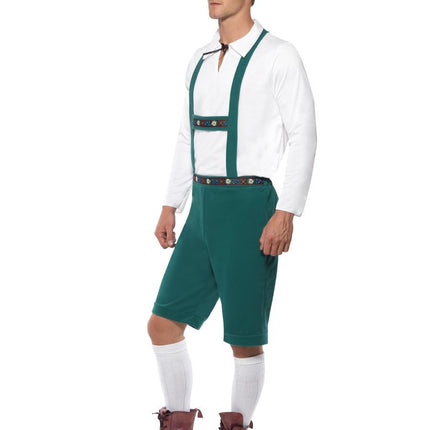 Set Lederhosen verde