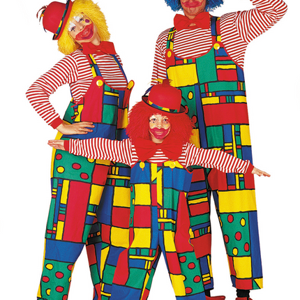 Abito da clown Mondrian Ladies