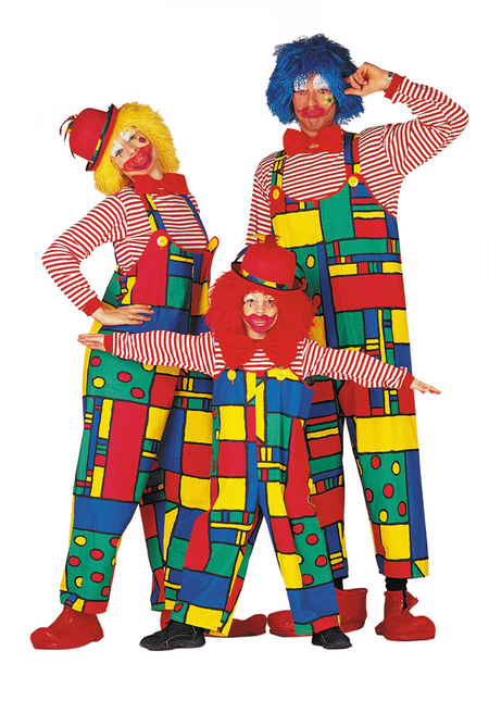 Abito da clown Mondrian Ladies