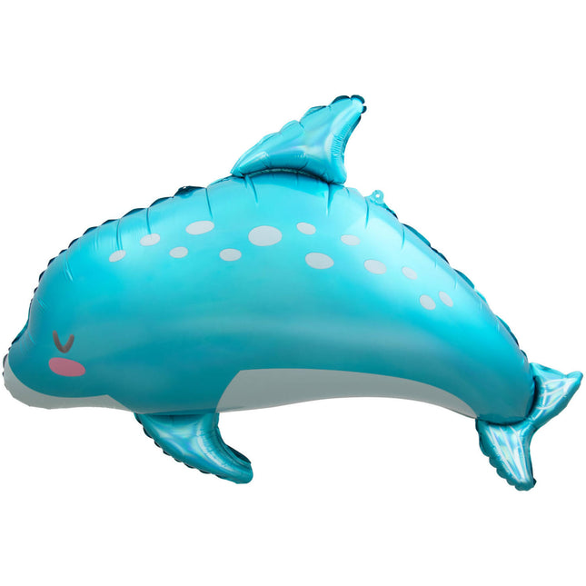 Palloncino a elio con delfino 78 cm